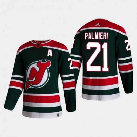 Herren Eishockey New Jersey Devils Trikot Kyle Palmieri 21 2020-21 Reverse Retro Authentic